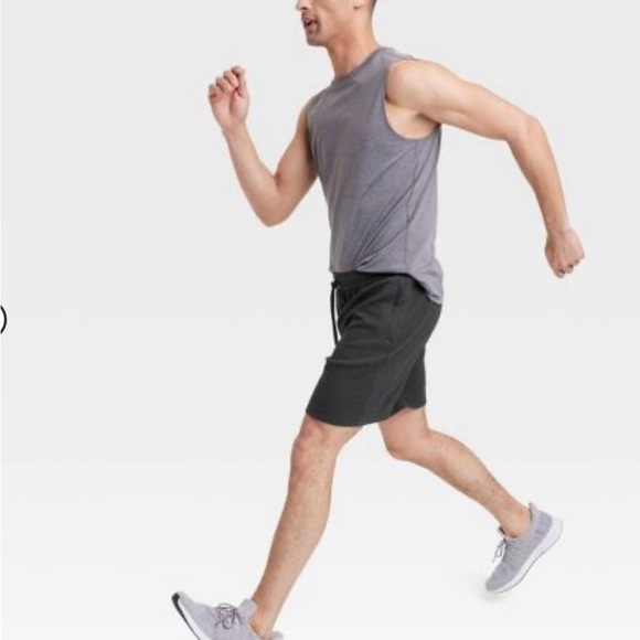 NWT men all in motion gray shorts - Picture 3 of 4